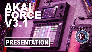 Akai Force V31 First Look  SonicLAB Presentation [upl. by Christophe]