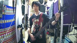 bass cover Children of bodom Warheart [upl. by Tigram]