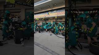 ASTON MARTIN PIT STOP HICCUP  Bad Blonde F1 formula1 [upl. by Staten]