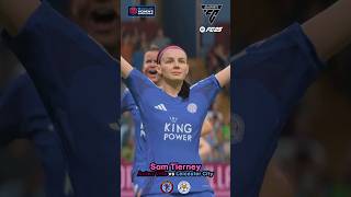 EXCELLENT GOAL BY SAM TIERNEY Aston Villa vs Leicester City  Womens Super League 202425 [upl. by Salisbarry]