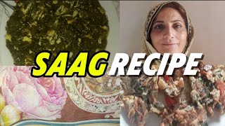 Special Saag recipe  LIFE OF SADIA new Vlog  lifeofsadia vlog youtube saagrecipe [upl. by Wilone]