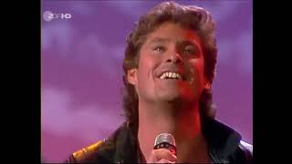 David Hasselhoff quotLooking for Freedomquot 1989 Wetten Dass TV [upl. by Aker]