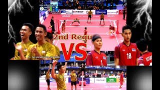 Sepak Takraw  Thailand VS Malaysia  2nd Regu  Asian Games 2018  Intense Battle [upl. by Holms540]