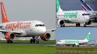 EASYJET A320 OEIVA TAKEOFF AT ORLY INTL AIRPORT  PARIS [upl. by Brockie297]