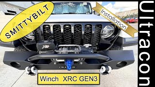 Installing a Smittybilt 95K Winch on Jeep Gladiator  Detailed Guide amp Fairlead Modification [upl. by Terej]