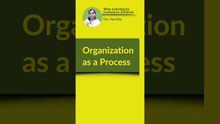 Organisation as a Process commerce organization management [upl. by Aniara]