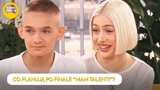 Bartek Wasilewski i Nina Stec  co planują po quotMam Talentquot🤩  Dzień Dobry TVN [upl. by Repotsirhc138]