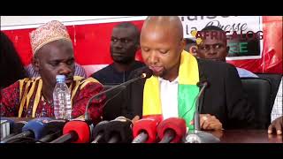 Conférence de presse de lInitiative Citoyenne pour le Dialogue en Guinée [upl. by Arutnev]