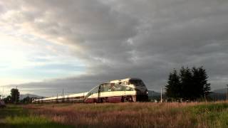 Amtrak 470 and 469 on Cascades Train 517 7314 [upl. by Ayoral713]