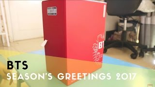 UNBOXING BTS  Seasons Greetings 2017 Indonesia [upl. by Amaryllis970]