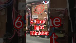 Lg double door inverter fridge 6 time blinking error [upl. by Aiynat185]