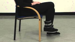 Fysiotherapie oefening knie heffen [upl. by Evelyn]