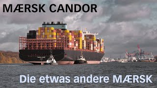 MÆRSK CANDOR in Hamburg Warum es MÆRSK Frachter auch in schwarz gibt [upl. by Iror]