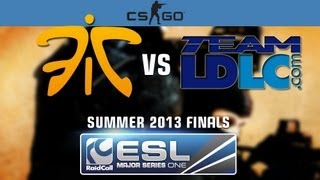 fnatic vs LDLC  Quarterfinal  RaidCall EMS One Finals  CounterStrike GO [upl. by Bowles]