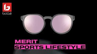 BOLLÉ  MERIT SUNGLASSES  SPORT LIFESTYLE [upl. by Itagaki117]