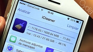 iCleaner libera espacio en memoria y mantén limpio tu iDevice [upl. by Ennoira597]