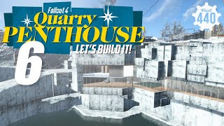 LETS BUILD IT  Quarry Penthouse  part 6  Fallout 4PS4MODS [upl. by Noek912]