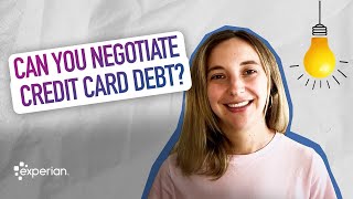 Can You Negotiate Credit Card Debt [upl. by Atterys655]