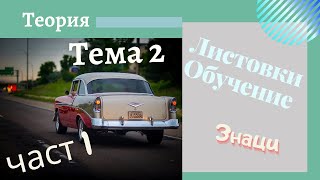 Листовки обучение  тема 2 част 1 Подготовка за решаване на листовки [upl. by Nomla]