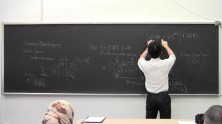 Functional Analysis Lecture 03 2014 01 28 Dual Banach Spaces [upl. by Acissej]