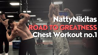 Road to Greatness  Chest Workout no1 [upl. by Nwahsem457]