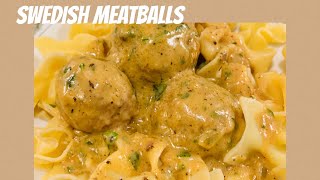 How to make Swedish Meatballs  The Best Swedish Meatballs  Lana’s Kitchen [upl. by Leunas]