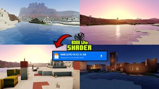 Minecraft BSBE Lite Shaders Mcpe 120121 Shader For Mcpe BSBE Lite Shader  Game Load [upl. by Annehcu]