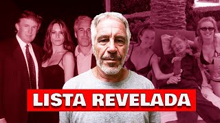 Esta es la LISTA de FAMOSOS de JEFFREY EPSTEIN [upl. by Leamsi497]