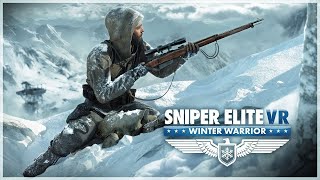 Sniper Elite VR Winter Warrior  Gameplay First Minutes  Meta Quest 3 VR [upl. by Ordnasela]