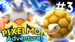 Minecraft Pixelmon Adventure Episode 3  ROCKING THE ROCK GYM Minecraft Pokemon [upl. by Ayor569]