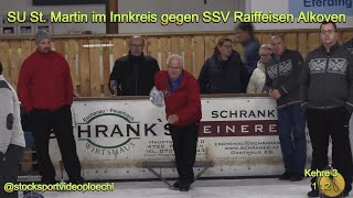 Eiststockeröffnungsturnier Peuerbach SU St Martin i I gegen SSV Raiffeisen Alkoven [upl. by Eimas983]