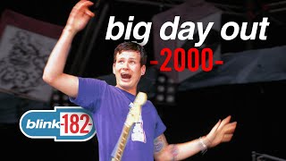 blink182  Big Day Out 2000  REMASTERED [upl. by Ettie]