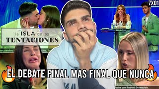 🏝️ Reacción al SEGUNDO DEBATE FINAL de LA ISLA DE LAS TENTACIONES 7 🏝️ [upl. by Adnhoj125]