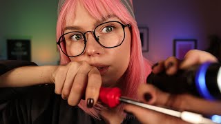 ASMR Robot Repair amp Battery Service Mechanic RP Mechanical Personal Attention sleepAid [upl. by Emili]