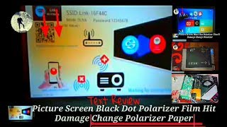 UC46 Projector Black Screen Problem Polarizer Fault Desi Jugad Review Text [upl. by Losse]