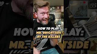 How To Play Mr Brightside by The Killers guitarlesson guitartutorial thekillers [upl. by Bocyaj425]