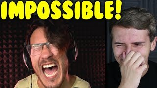 Markiplier Try Not To Laugh Challenge 9 Reaction [upl. by Merri]