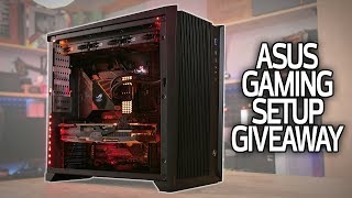 SET BONUS GIVEAWAY Win This ASUS CODBO4 Themed Gaming PC Setup [upl. by Aniroz132]