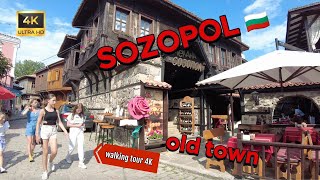 Bulgaria🇧🇬SOZOPOL old town walking tour 4K [upl. by Eugeniusz]