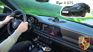 Porsche 992 Targa 4 GTS POV Passenger Drive [upl. by Hardi]