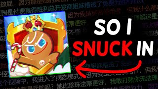 They BANNED Me From Chinese Cookie Run [upl. by Eidnalem]