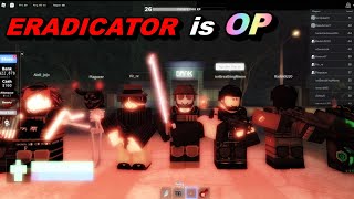 Criminality roblox ERADICATOR is OP [upl. by Harrak475]