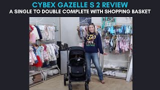 CYBEX Gazelle S 2 Stroller Review [upl. by Zetneuq]