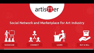 ONE STOP for all your creative needs Connect and buy amp sell artwork [upl. by Ennaer]