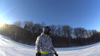 Kiczera ski otwarcie sezonu na stoku w Puławach hd [upl. by Nimajeb]