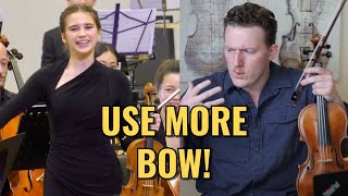 Pro Violin Teacher reacts to Karolina Protsenko  Mendelssohn Violin Concerto [upl. by Anhoj]