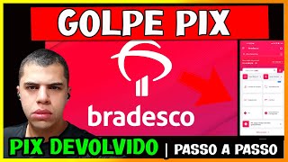 âœ… RESOLVIDO BANCO BRADESCO COMO CANCELAR PIX EM CASO DE GOLPE E RECEBER SEU DINHEIRO DE VOLTA [upl. by Coughlin]