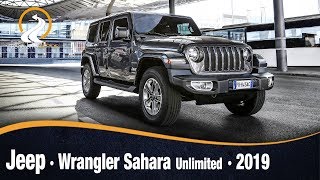 Jeep Wrangler Sahara Unlimited 2018  Información Review Español [upl. by Alexander]