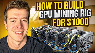 How To Build a GPU Mining Rig in 2024  PROFITABLE [upl. by Airdnna]