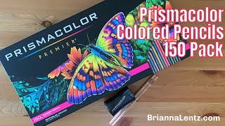 Opening up amp Seeing the Prismacolor 150 count Set of Colored Pencils For the First Time  Unboxing [upl. by Catherine488]